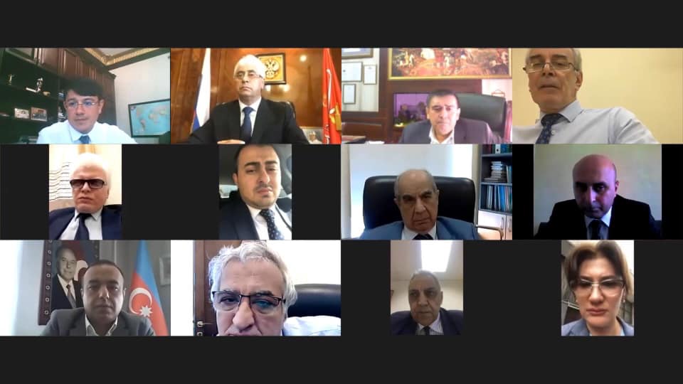 Состоялась видеоконференция с участием азербайджанских диаспорских организаций в России