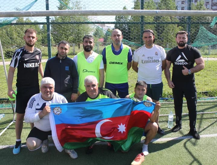 Команда «Лиги азербайджанцев» г. Тольятти заняла 3 место в турнире по футболу