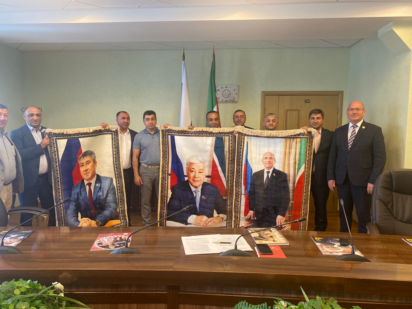 Состоялся официальный визит делегации из представителей «Межрегиональной ассоциации азербайджанцев России» в Республику Татарстан