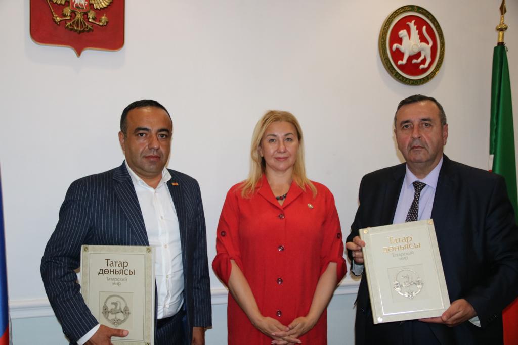 Состоялся официальный визит делегации из представителей «Межрегиональной ассоциации азербайджанцев России» в Республику Татарстан