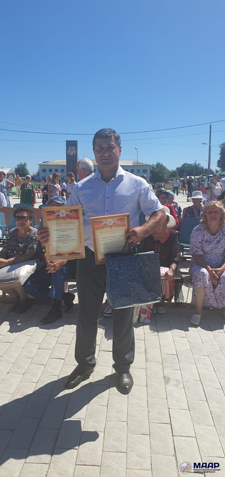 НКА азербайджанцев Оренбурга поздравила жителей Сагарчина с праздником