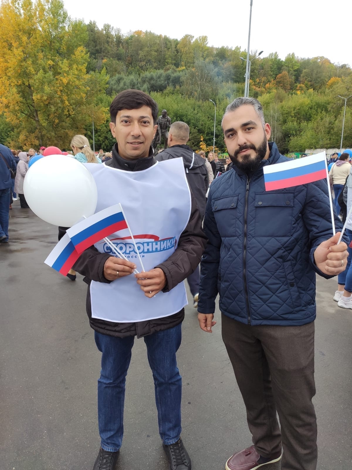 Нижегородские азербайджанцы приняли участие в митинг концерте «Своих не бросаем»