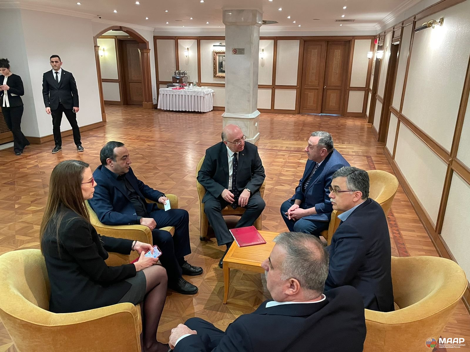 Делегация МААР посетила посольство Турции в РФ выразить соболезнования в связи с многочисленными человеческими жертвами